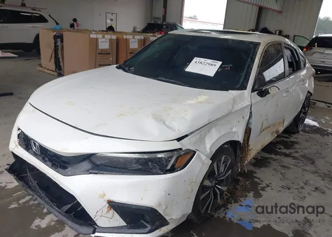 2023 Honda Civic Ex-L/Ex-L W/O Bsi from USA, damaged, VIN 19XFL1H79PE013033